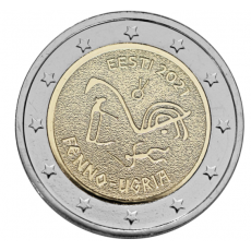 Estonia 2€ Fenno-Ugria 2021 CN
